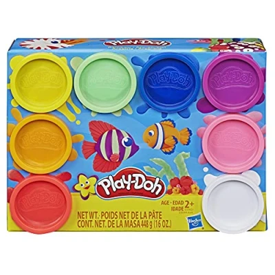 Afbeelding van Hasbro Play Doh Modeling Compound 8 Pack Vissen in de Zee