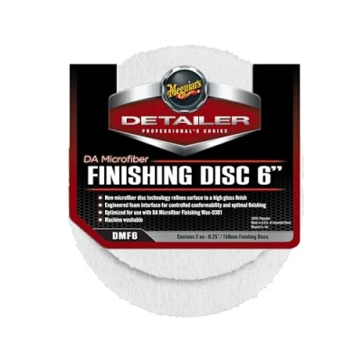 Afbeelding van Meguiar&#039;s DA Microfiber Finishing Polijstschijf ⌀15cm 2 stuks Voor polijstmachine