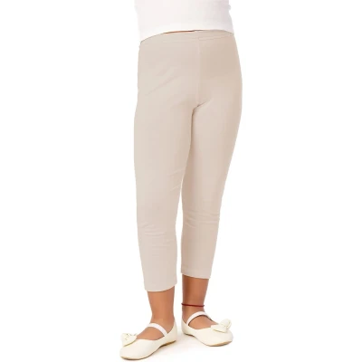 Afbeelding van Merry Style MS MS10 131 LE Meisjes 2Pack Leggings Sport Vrijetijdsbroek Lang Viscose Sporbroek Yogabroek Beige 158