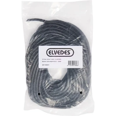 Afbeelding van Elvedes Spiraalslang (4Mm) 10 Meter Zwart