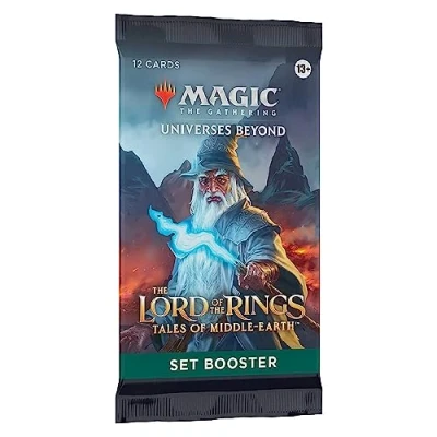 Afbeelding van Magic: the Gathering Lord of Rings: Tales Middle earth Set Booster 12 magische kaarten