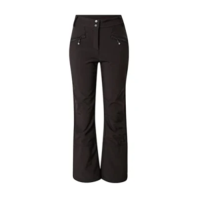 Afbeelding van Killtec Dames Thônes WMN Ski Sftshll PNTS A Softshell broek met sneeuwvanger, zwart, 34
