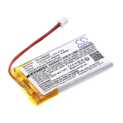 Afbeelding van Batterij compatibel met Plantronics 65358 01 Li poly 3.7V 300mAh 01, 64399 64327 PLN 6439901, ED 6535801, CPP 512Q
