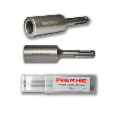 Afbeelding van WERHE ® 16.5x34x223 professionele grondspijker hamer piketpaalschaar SDS Plus