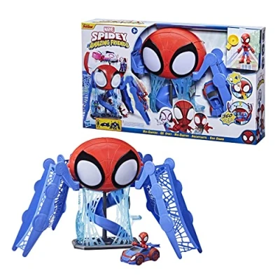 Afbeelding van Spidey and his Amazing Friends Webquarters Speelfigurenset