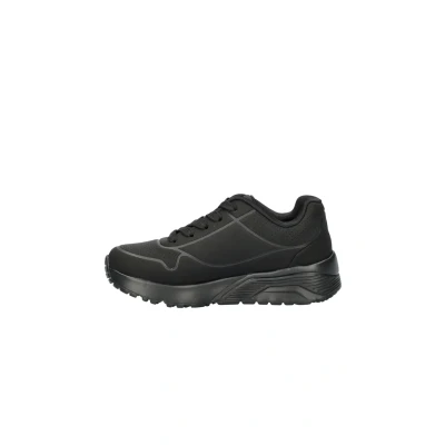 Afbeelding van Skechers Uno Lite Metallic Love Meisjes Sneakers Zwart/Goud Maat 29