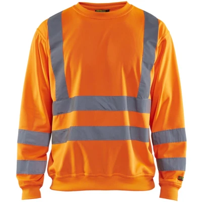 Afbeelding van Blaklader Sweatshirt High Vis 3341 1974 Oranje