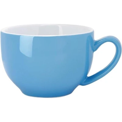 Afbeelding van Olympia Café Cappuccinokoppen Blauw 34cl HC404 Restaurant Hotel Professioneel
