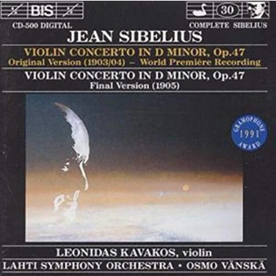 Afbeelding van Leonidas Kavakos, Lahti Symphony Orchestra, Osmo Vänskä Sibelius: Violin Concerto In D Minor (CD)