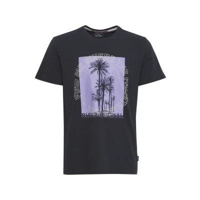 Afbeelding van Blend Bhtee Tshirt print, Heren, Maat: Small, Black