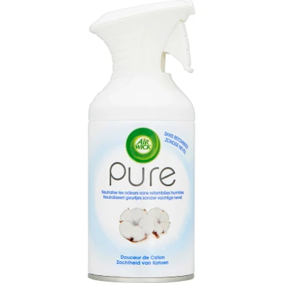 Afbeelding van 3x Airwick Pure Katoen Luchtverfrissersspray 250ml kopen? Nu in de aanbieding
