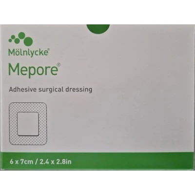 Afbeelding van Mepore Wondverband 6 x 7 cm, 60 stuks