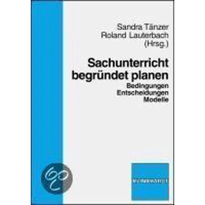 Afbeelding van Sachunterricht begründet planen