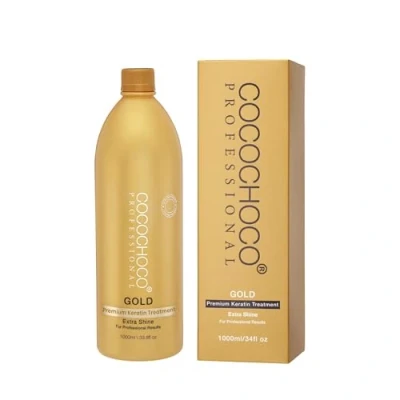 Afbeelding van Cocochoco Professional Gold Premium Keratine Haarverzorging, 1000 ml