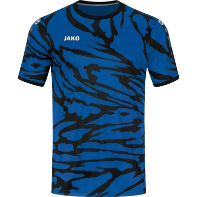 Afbeelding van JAKO Sport Tshirt, Heren, Maat: 44, Sportroyal/schwarz