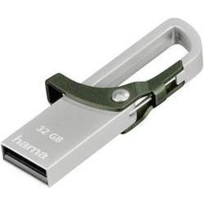 Afbeelding van Hama FlashPen Hook Style USB stick 32 GB Groen 00123921 2.0