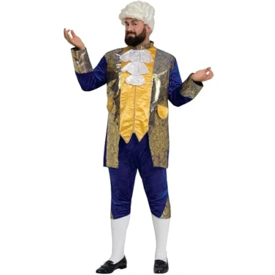 Afbeelding van Fiestas Guirca Kostuum Blauwe Markies XL (54 56)