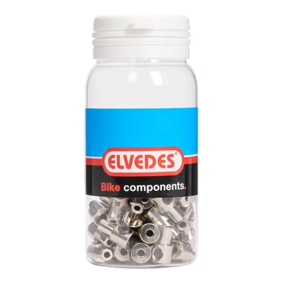 Afbeelding van Elvedes Pot Schroefnippels 8X14Mm Messing (P50)