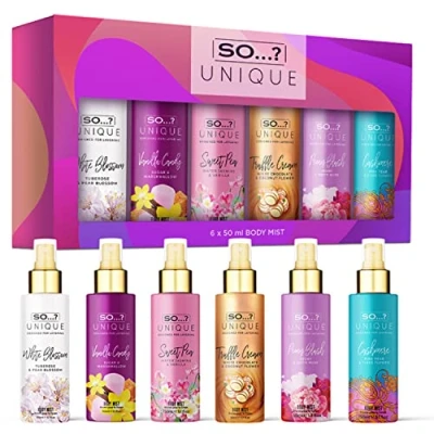 Afbeelding van So…? Unique Grande Womens Mini Mist Gift Set, Body Fragrance Spray (6x50ml)