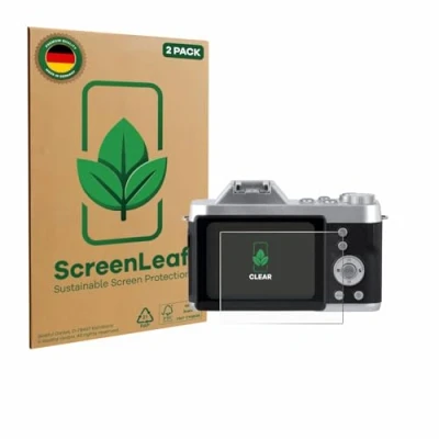 Afbeelding van ScreenLeaf Screenprotector voor Rollei Powerflex 10x Retro Duurzame schermbescherming Folie Beschermfolie transparant (2 Stuks)