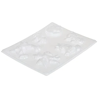 Afbeelding van 36080000 gietvorm: Eenhoorns, 6 motieven 5 cm, SB Btl 1 stuk