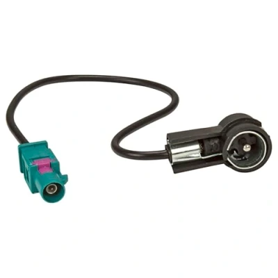 Afbeelding van tomzz Audio 1500 031 Fakra (M) Antenne Adapter Plug naar ISO compatibel met Audi BMW Citroen Dacia Fiat Opel Peugeot Renault Seat Skoda VW