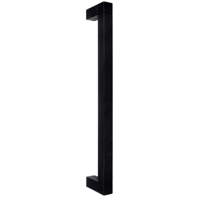 Afbeelding van Formani Greep Jan des Bouvrie SQUARE JB320PS incl. doorgaande bevestiging mat zwart
