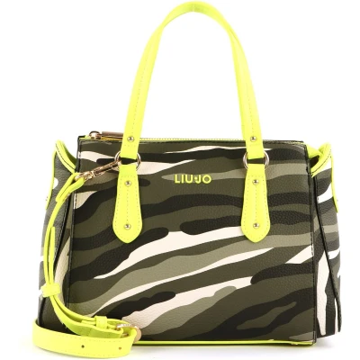 Afbeelding van LIU JO Handtas Esploratri Boston Bag Camouflage Groene