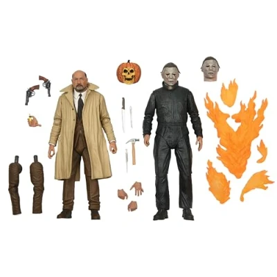 Afbeelding van Michael Myers RXZER23, Halloween 2, 2 pack actiefiguren, meerkleurig