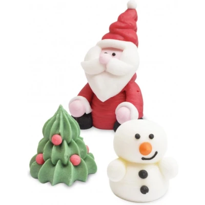Afbeelding van Scrapcooking 3D decoratie suiker Kerstmis