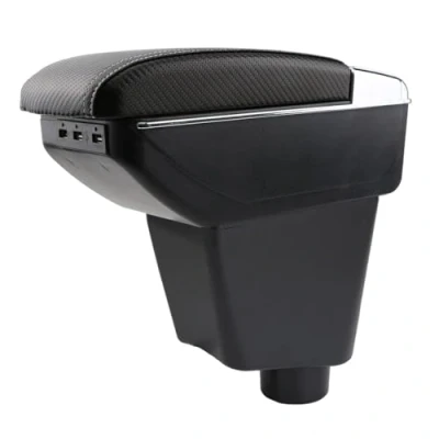 Afbeelding van YJYWZH Armsteun compatibel met Renault Captur Kaptur 2014 2018 Auto Consoles Opbergdoos Bekerhouder Interieur