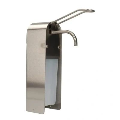 Afbeelding van CMT Dispensers voor Disposables RVS Dispenser 1 Liter Zeep of Alcohol