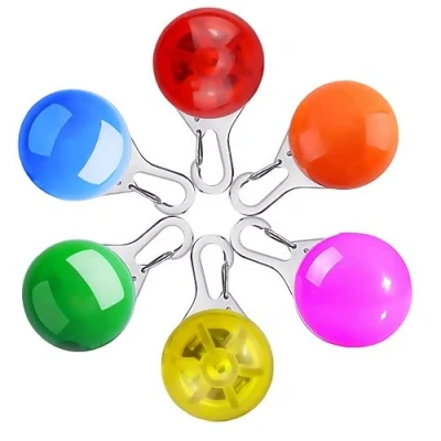 Afbeelding van Homeet 6 Stuks Hondenhalsband Licht Clip op Huisdier Halsband Knipperende Veiligheid Harnas LED 3 Modi Gloeiende(Inclusief Batterij)