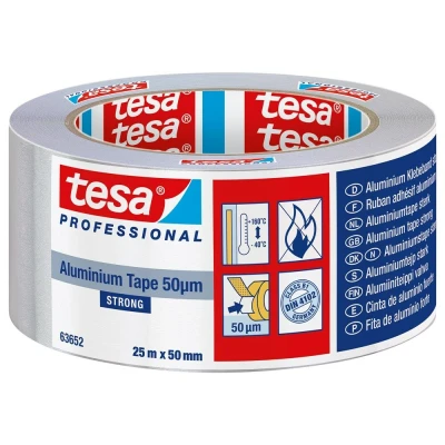 Afbeelding van Tesa aluminium tape Tesaband 50565 50mmx25mtr