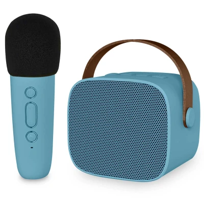 Afbeelding van Draadloze Kids Karaoke Set Speaker en microfoon Bluetooth Blauw imoshion