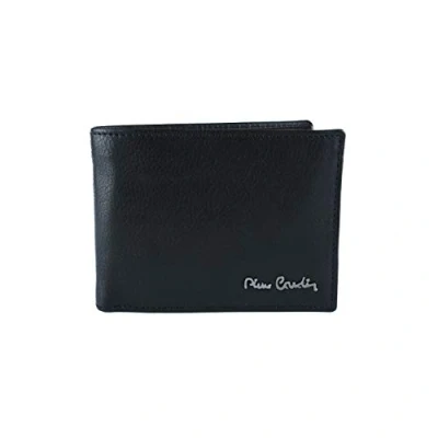 Afbeelding van Pierre Cardin, Portemonnee voor heren, Zwart, echt leer, portemonnee, geschenkdoos, Nero RFID, Klassiek