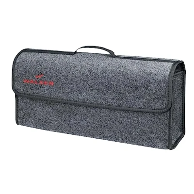 Afbeelding van WALSER kofferbak tas Toolbag maat XXL, naaldvilt organizer, auto tas, opbergtas, gereedschapstas OK grijs