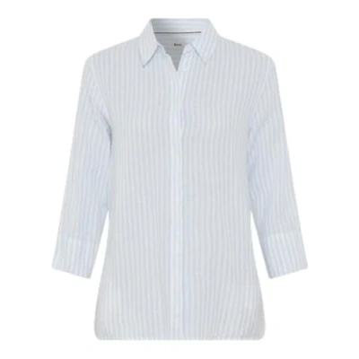 Afbeelding van BRAX Blouse Vicki Gestreept Licht blauw 38