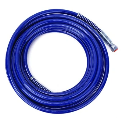 Afbeelding van 1/4 inch verfspuitslang, 10 meter 3265Psi airless spuitpistool flexibele vezelslang, vezelslang