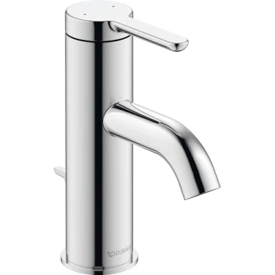Afbeelding van Duravit c 1 wastafelmengkraan met waste s size chroom c11010001010