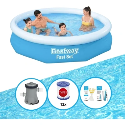 Afbeelding van Bestway Zwembad Fast Set 305x66 cm Bundel
