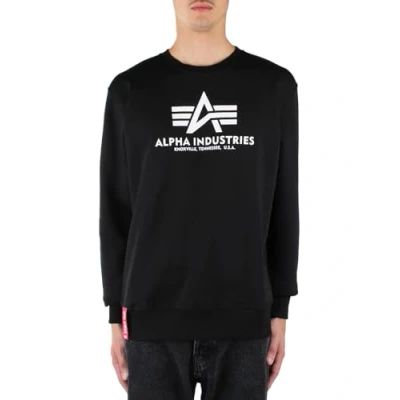 Afbeelding van Alpha Industries Basic Sweatshirt voor heren Black