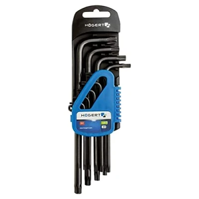 Afbeelding van Set van 9 TORX sleutels, lang