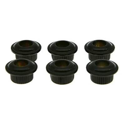 Afbeelding van KAISH Metalen Zwarte 10mm Vintage Gitaar Tuning Keys Conversie Bussen Adapter Ferrules