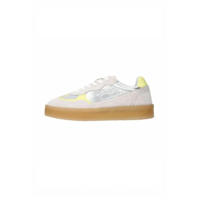 Afbeelding van Sacha Zilveren Lage Sneakers (Maat 36, Suède)