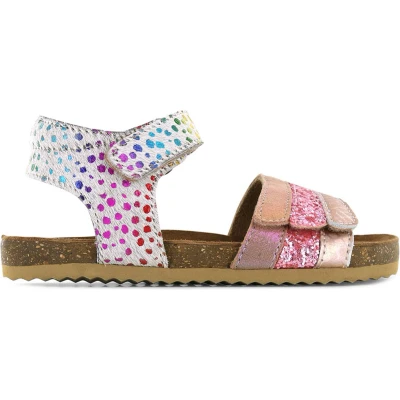 Afbeelding van Shoesme IC23S004A Sandalen voor kinderen, Maat: 24, Pink/multi straps Leer/ synthetisch
