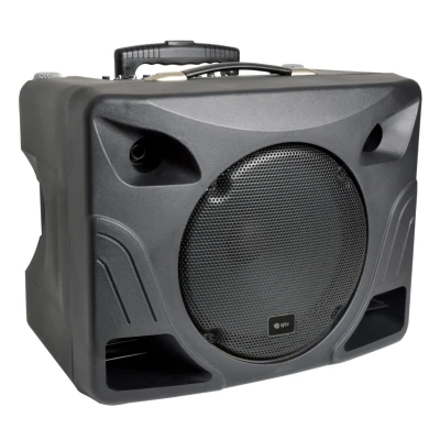 Afbeelding van Qtx DELTA 200 draagbare Bluetooth PA Luidspreker Box Accu USB/SD opname functie
