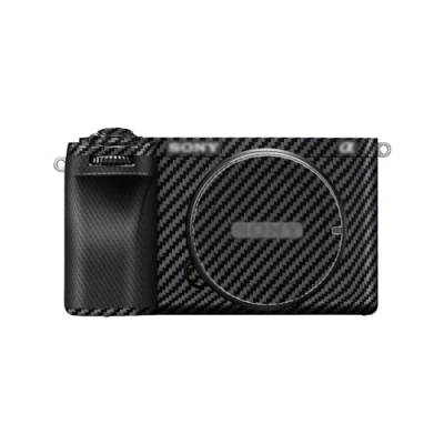 Afbeelding van JJC Camera Skin Sticker Body Wrap Beschermhoes voor Sony A6700 ILCE 6700 3M Guard Film Anti Kras Stickers Shield (Koolstofvezel Zwart)