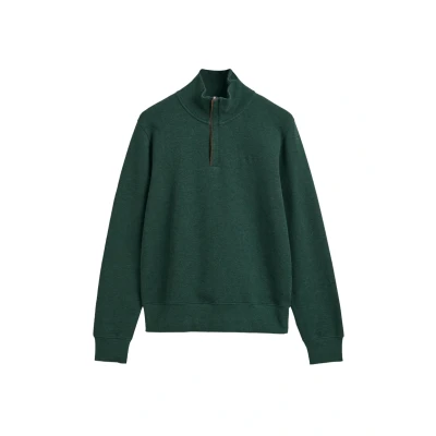 Afbeelding van GANT Sacker Halfzip Sweater, Heren, Maat: Large, Tartan green