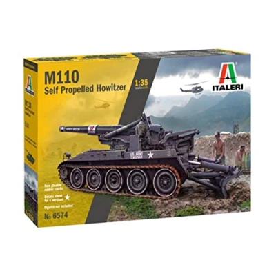 Afbeelding van 1:35 Italeri 6574 M11 0A1 Self Propelled Howitzer Plastic Modelbouwpakket